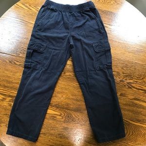 Boy’s The Children’s Place Navy Chino Cargo Pants Size 10 Husky